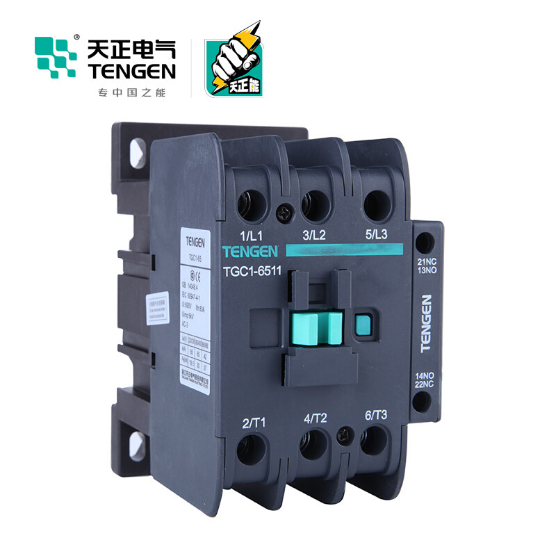 天正电气 TGC1-6511 36V 50Hz 3NO 1NO+1NC 3P 02010180130交流接触器