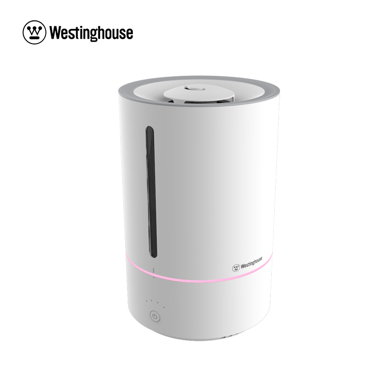 西屋（Westinghouse）空气加湿器WHT-5000上加水 5L大容量 家用卧室安静360度出雾 办公室香薰加湿