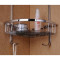 浴室角架置物架304不锈钢两层置物架带钩浴室三角架钢板/网篮_1