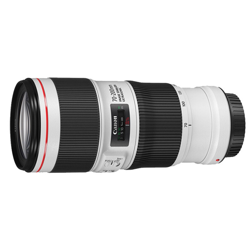 佳能(Canon) EF 70-200mm f/4L IS II USM 佳能卡口 72mm口径 红圈远摄变焦镜头