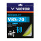 威克多Victor VBS-70羽毛球拍线 耐久型羽拍线 黑色