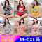 大码睡衣女夏胖mm宽松200斤纯棉短袖清新学生家居服两件套可外穿_2 4XL码/180-210斤 玫红色花米奇