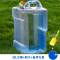 PC纯净水桶户外水箱带龙头矿泉水桶食品级家用饮水桶塑料储水桶_2 25升+刷子+备用孔盖