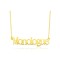 MONOLOGUE独白MIX系列monologue金色银项链多色可选生日礼物 50cmME611