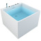 亚克力浴缸家用独立式镶嵌入情侣加深泡澡小卫生间户型0.8米 嵌入式五件套 &asymp1.8M