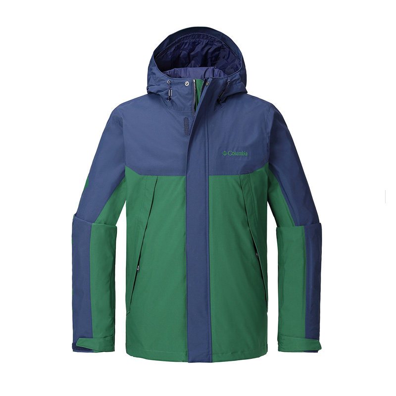 哥伦比亚(Columbia)18秋冬新品户外男装防水透气耐磨单层冲锋衣PM4516 S 398