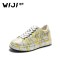 WIJI冬季新款时尚迷彩休闲板鞋花纹工艺炫彩潮流透气舒适低帮女鞋_1 花色 38