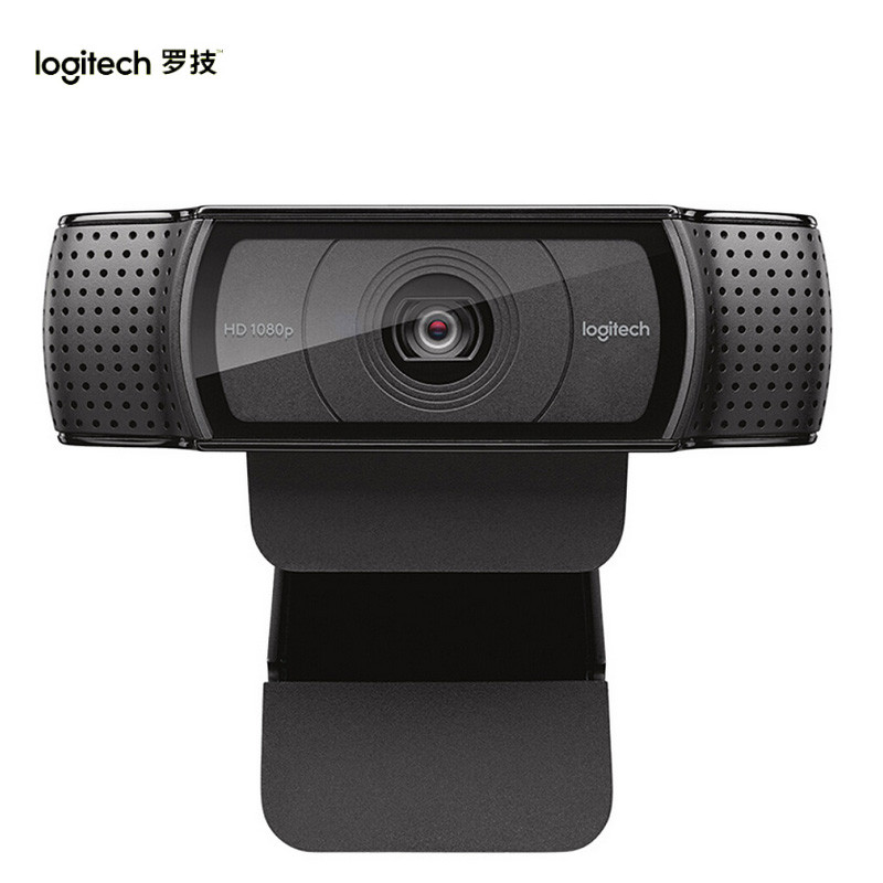 罗技（Logitech）Pro C920 主播推荐摄像头 高颜值 吃鸡斗鱼 直播摄像头