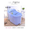 洗澡桶塑料特大号沐浴桶带盖家用儿童浴盆泡澡桶塑料浴缸绿色适合身高1.75米 粉红色适合身高1.75米