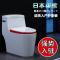 日本卫浴抽水马桶虹吸式防臭座便器防溅水大口径防堵塞坐便器_2_7 低腰款，脲醛盖板搭配瑞尔特水件 400mm