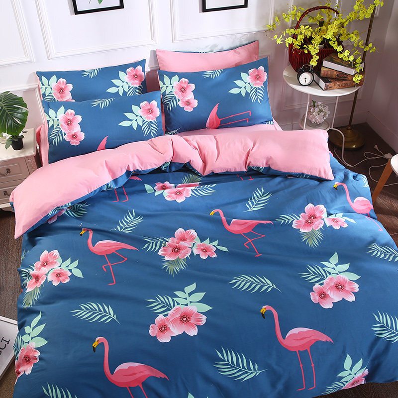 棉被套单件水洗棉床上用品单人200x230棉双人被罩1.5m1.8/2米 被套2.0x2.3m 欧自然气息