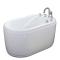 小户型深泡坐式浴缸独立式家用冲浪按摩迷你卫生间浴盆Y_1 B款式(不带座)空缸 ≈1.2m