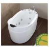 小户型深泡坐式浴缸独立式家用冲浪按摩迷你卫生间浴盆Y_1 B款式(不带座)五件套 ≈1.2m