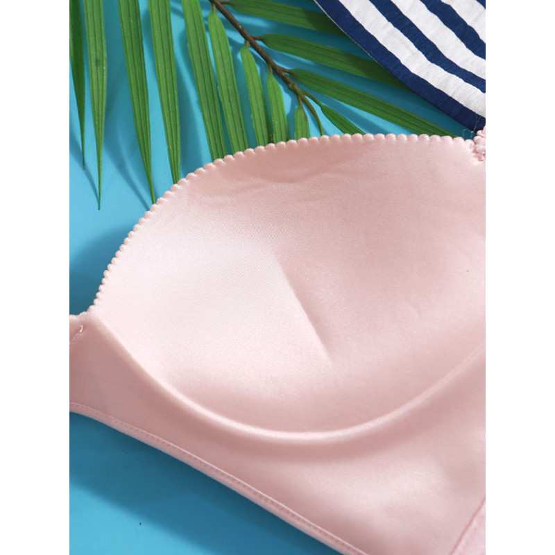 都市丽人 隐形无痕性感内衣 新品无钢圈聚拢光面女士文胸 rb6570 34