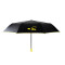 WM太阳伞 防紫外线晴雨伞 两用创意手动折叠晴小清新雨伞 黑色