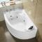 新款冲浪浴缸亚克力家用浴盆扇形按摩浴缸独立式浴池30253025左向按摩功能≈1.5M_6 3025右向五件套 默认尺寸