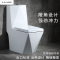 马桶家用卫生间陶瓷普通坐便器直冲墙排后排水座便器坑距250/350A款直冲墙排离地180M 默认尺寸 A款虹吸地排坑距300MM
