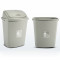 垃圾桶大号塑料材质方形底部加高加厚摇盖设计厨房家用垃圾桶_2_7 65L带盖果绿色