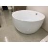 欧式圆形浴缸独立一体式亚克力双人冲浪按摩浴缸盆1.2/1.35/1.5米_9 ≈1.3m 空缸配置