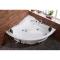 双人按摩浴缸嵌入式亚克力恒温冲浪浴盆1.1-1.6米三角形扇形浴池_8 &asymp1.3m 冲浪按摩