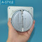 A-STYLE强力静音排风扇厨房排气扇卫生间10CM墙壁4寸窗式换气扇100MM 默认颜色