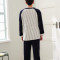 爱心鼠(Aixinshu) 长袖情侣装秋冬季法兰绒保暖睡衣居家服套装秋冬天绒质新款男士女士休闲家居服9380 女款XL码 2号款