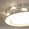 led吸顶灯卧室灯圆形现代简约客厅灯主卧房间灯餐厅灯具 直径45CM无极调光
