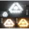 FSL佛山照明 LED吸顶灯改造灯板圆形灯盘单色版调色版灯芯替换板LED光源整箱（3个装） 其他 【3个装】三角形14W白光（5700K）