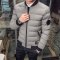 韦斯普 2018冬季新款男士棉衣男加厚棉服冬装棒球领棉袄时尚男装外套MD1733 4XL 棕色