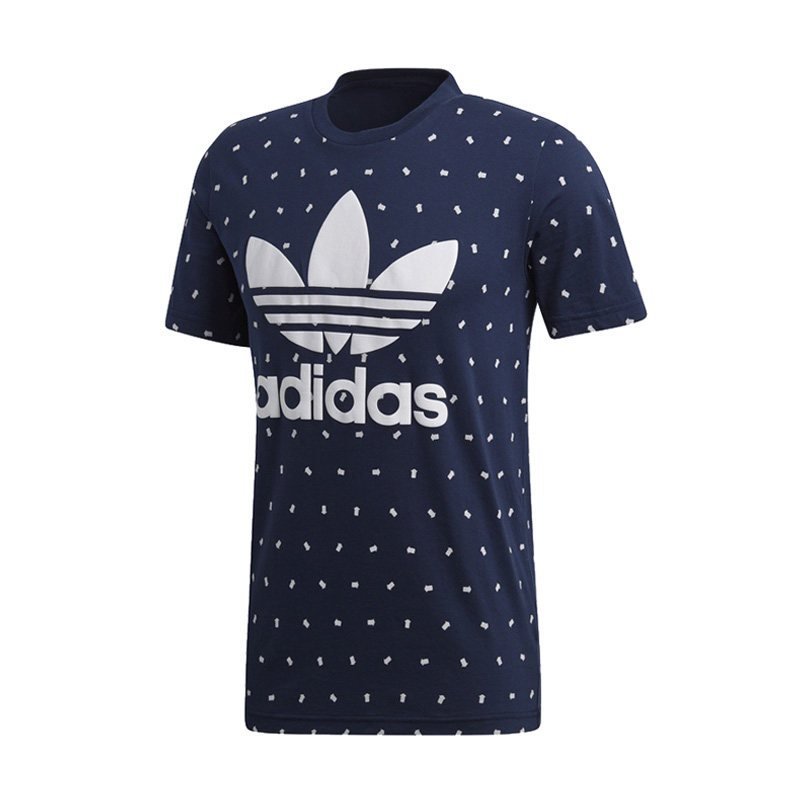 ADIDAS阿迪达斯夏季男装上衣短袖T恤三叶运动休闲半袖CZ3703 XS CZ3703