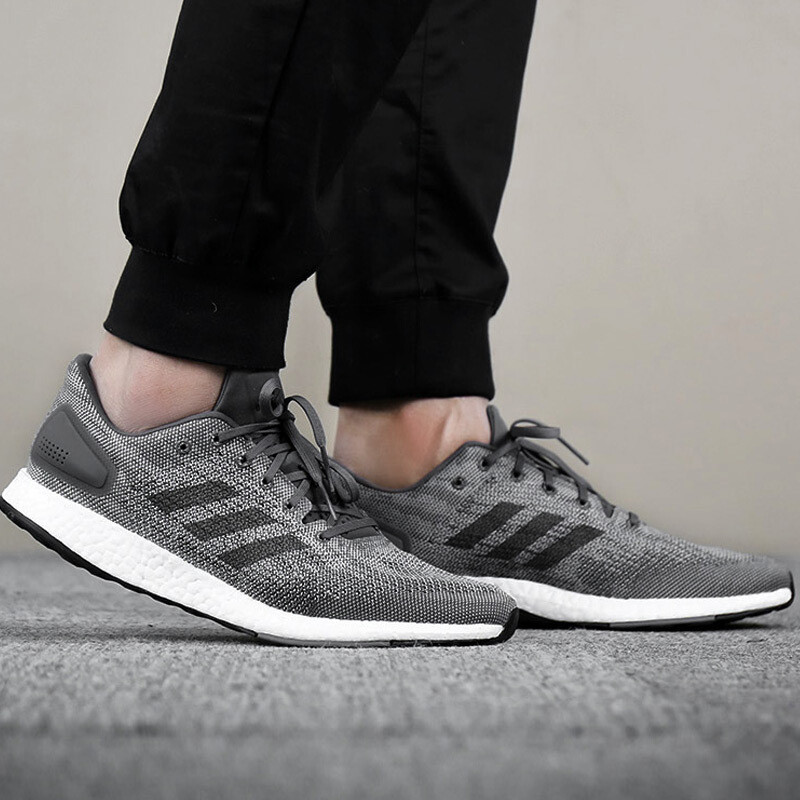 阿迪达斯（adidas）运动男女轻便透气缓震PureBOOST休闲跑步鞋BB6291 BB6290（中性） 4（36.5码）
