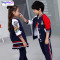 Memedi幼儿园园服春秋套装男女儿童班服新款老师小学生校服秋冬季运动服_0 130cm(130码推荐身高121-130) 单件上衣