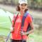 探路者（TOREAD）速干T恤户外春夏男女式运动休闲圆领舒适透气跑步短袖T恤KAJF81316/KAJE82427 KAJE82427-A58X荧光粉(女款) S