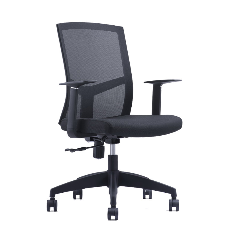 优百丽U-011B办公椅,电脑椅,网椅,转椅，职员椅 黑色