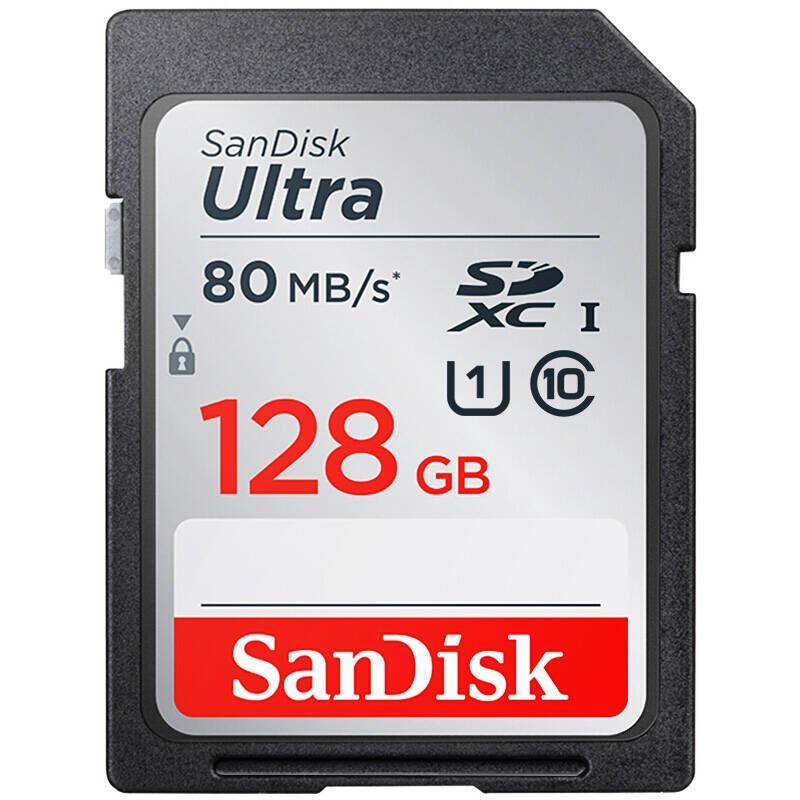 闪迪（SanDisk）128GB SD存储卡 C10 至尊高速版 读速120MB/s