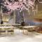 北欧大理石餐桌椅组合家用小户型餐桌现代简约餐厅桌椅长方形饭桌_355_504 冰川白120*60*75