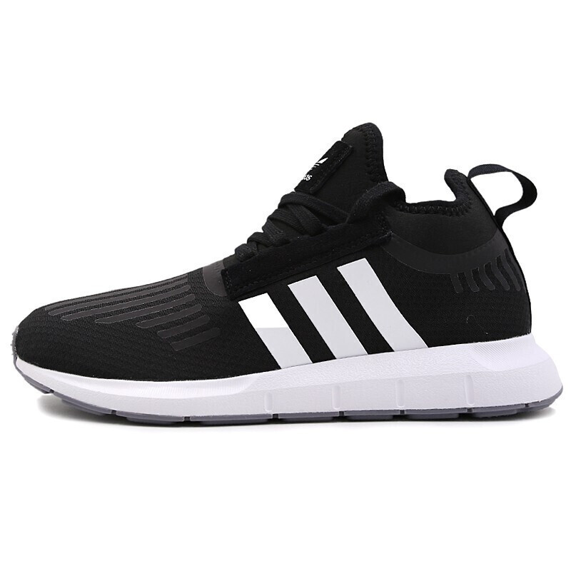 Adidas阿迪达斯三叶草男鞋 2018冬季新款运动休闲缓震耐磨透气时尚舒适跑步鞋B37701 B37701 41码