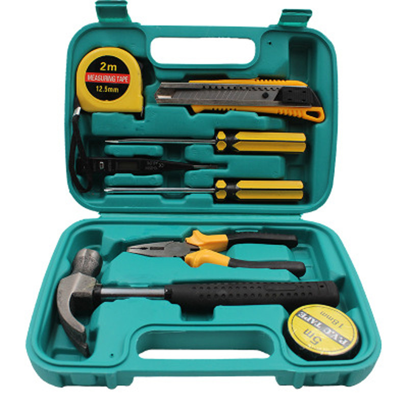 雷傲工具组套多功能工具箱家用工具组套9pc工具GL6509E