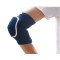 儿童足球护具护膝护肘护踝小学生足球守员护具_4 S（适合7到12岁儿童） 纯蓝色护膝一对