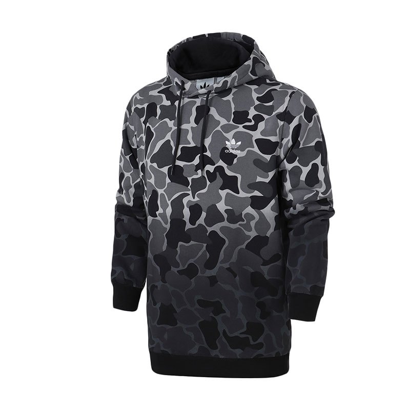 adidas阿迪达斯三叶草男装长袖保暖夹克连帽套头运动服DH4807 DH4807多色 XL