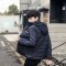韦斯普 2018冬季新款内里加绒男士棉衣男加厚棉服冬装连帽棉袄时尚男装外套A995 4XL 蓝色