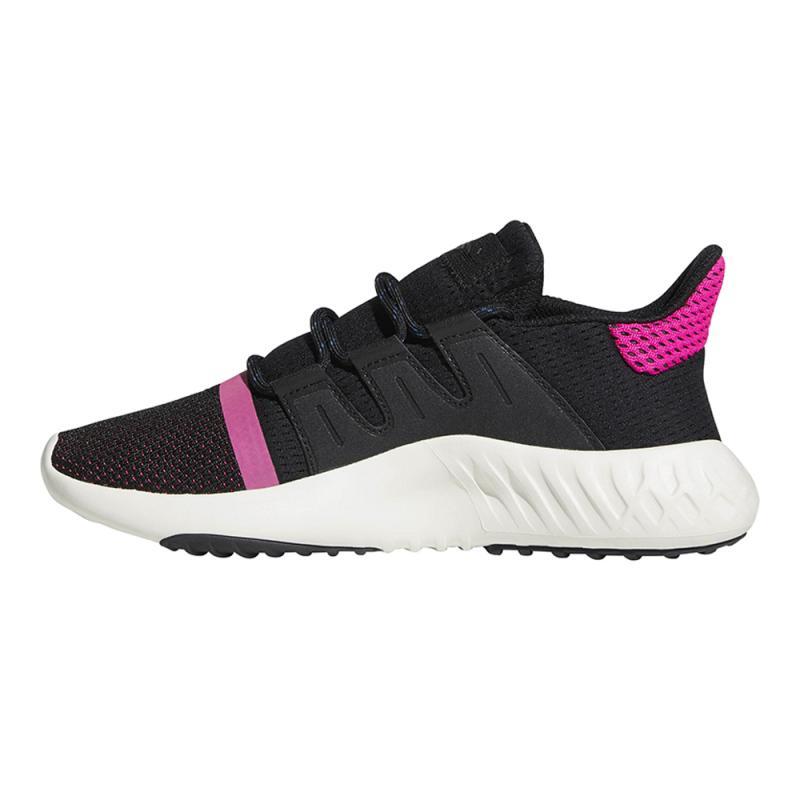 adidas阿迪达斯2018女子TUBULARDUSKW三叶系列休闲鞋B37765 黑 38.5码