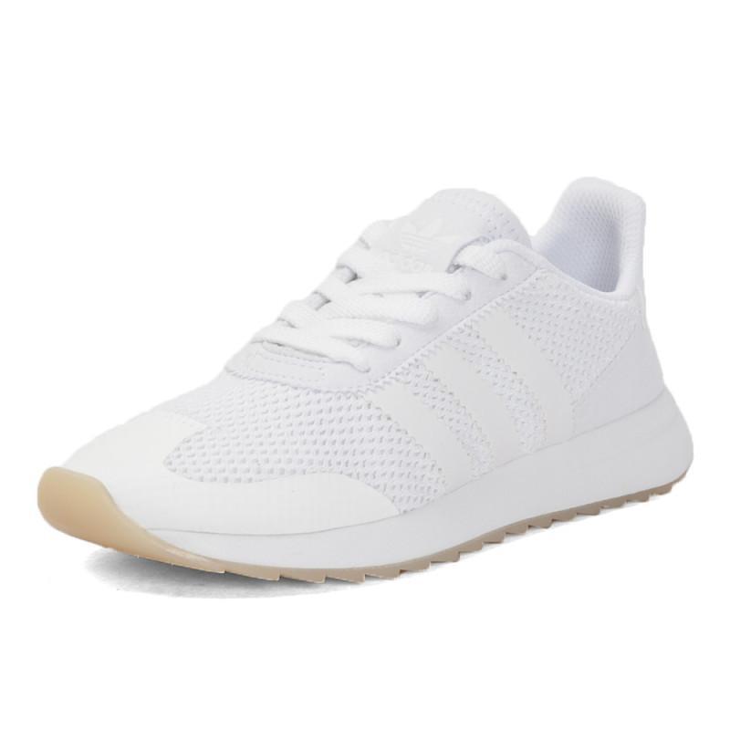 adidas阿迪三叶新款女子三叶系列低帮鞋BA7760 亮白/亮白/亮白 39码