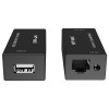 迈拓维矩250FT USB延长器单网线USB2.0延长器 RJ45口网络延伸器 USB延长线 50米