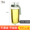 邦禾 玻璃油壶防漏油瓶酱大小号家用厨房用品装香调味料油醋罐带盖 大号-北欧绿