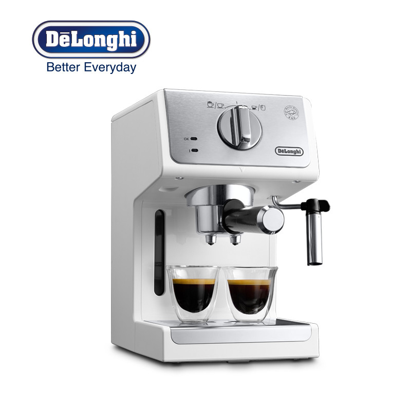 意大利德龙（Delonghi） ECP33.21 泵压式咖啡机 家用 商用 泵压式 意式 卡布奇诺