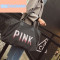 防水pink亮片健身包短途旅行包女士手提包运动包大容量潮男行李袋粉色包粉亮片升级版带鞋位 粉色包粉色亮片