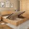 全实木北欧床白橡木简约日式1.51.8米纯原木色胡桃木储物卧室家具 1500mm*2000mm_半岛床（不含床头柜）_支架结构