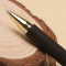 宝克(baoke) PC2318中性笔金典商务办公签字笔水笔黑银夹签名笔 0.5mm 12支/盒