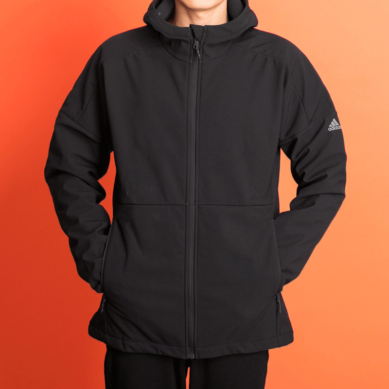 阿迪达斯(adidas)2018冬季男士户外羽绒服保暖两面穿外套DM1936